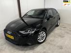 Audi A3 SPORTBACK 30 TFSI S edition 2021 110PK LANEASSIST/CA, Auto's, Voorwielaandrijving, Gebruikt, Zwart, Bedrijf