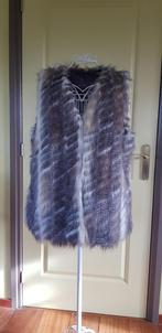 Prachtige fluffy gevoerde bodywarmer xl, Ampere, Beige, Maat 46/48 (XL) of groter, Ophalen of Verzenden