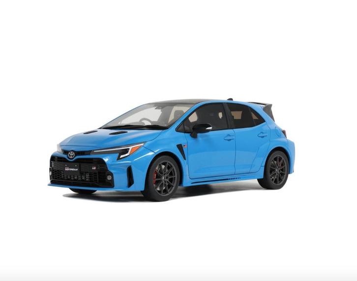 Toyota Corolla GR Circuit Blauw 2022 1/18 OTTO MOBILE OT1169, Hobby en Vrije tijd, Modelauto's | 1:18, Nieuw, Auto, OttOMobile