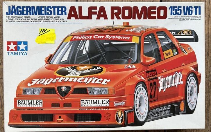 DTM ALFA ROMEO 155 V6 TI JAGERMEISTER !!, Hobby en Vrije tijd, Modelbouw | Auto's en Voertuigen, Nieuw, Auto, Groter dan 1:32