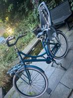 Damesfiets met kinderzitje 28 inch, Gebruikt, Dubbele standaard, 1 zitje, Ophalen