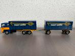 Tekno 1/50 Scania 140/V8 Voorwagen met aanhanger Huifkombi, Ophalen of Verzenden, Nieuw, Bus of Vrachtwagen, Tekno