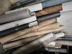 Restanten vinyl, Huis en Inrichting, Stoffering | Vloerbedekking, Ophalen, Overige kleuren, Nieuw, Minder dan 10 m²