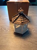 Lemax Gazebo hout onbeschadigd ritered  2002/ 2012, Ophalen of Verzenden