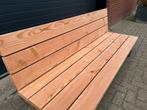 Houten Tuinbank met Metalen Frame, ., 3 zitplaatsen, Bank, Nieuw