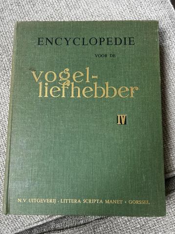 Vogelliefhebber Encyclopedie Deel IV vintage vogels beschikbaar voor biedingen