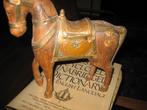 ANTIEK HOUTEN PAARD, Ophalen of Verzenden