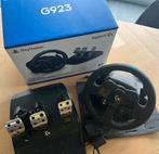 Logitech G923 stuur en pedalenset #Trueforce voor PS5 en PS4, Ophalen of Verzenden, Zo goed als nieuw