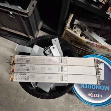 10x losse VSA geschikt  voor tl armatuur 2x58 watt  beschikbaar voor biedingen