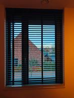 Mooie houten zwarte jaloezieën, Huis en Inrichting, 100 tot 150 cm, Zwart, Ophalen of Verzenden, Zo goed als nieuw