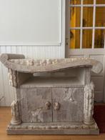 Marmer Kastje met deuren, Huis en Inrichting, Ophalen, Overige materialen, Gebruikt, 50 tot 100 cm