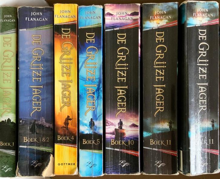 Boeken de grijze jager john flanagan, Boeken, Kinderboeken | Jeugd | 13 jaar en ouder, Gelezen, Fictie, Ophalen of Verzenden
