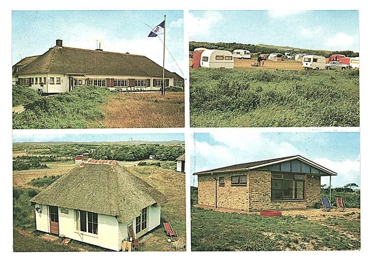 990200 Texel 1968 de Cocksdorp Bungalow Vakantiehuisje, Verzamelen, Ansichtkaarten | Nederland, Waddeneilanden, Ophalen of Verzenden