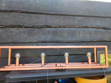 Industriële hanglamp koper beschikbaar voor biedingen