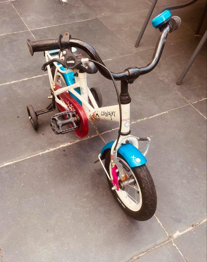 Loekie kinderfiets Coolgirl met frozen vlag, Fietsen en Brommers, Fietsen | Kinderfietsjes, Gebruikt, Minder dan 16 inch, Ophalen