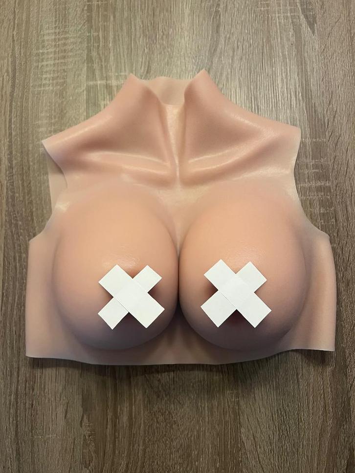 Realistische Borstplaat / Borsten Cup E - NIEUW!, Diversen, Verpleegmiddelen, Nieuw, Ophalen of Verzenden