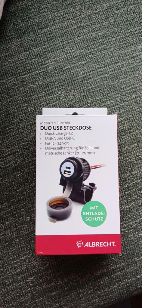 USB duo lader motor Albrecht, Auto-onderdelen, Motor en Toebehoren, Nieuw, Ophalen of Verzenden