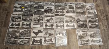 Tamiya handleidingen offroad en onroad beschikbaar voor biedingen