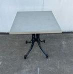 11 stuks horeca bistro restaurant Terras tafels 70x70 cm, Ophalen, Gebruikt