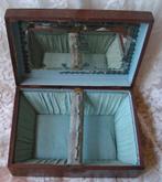 antieke beklede sieraden kist nr HH 567, Antiek en Kunst, Verzenden