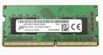 8GB DDR4 1x8GB Micron SODIMM 1Rx8 PC4- test en werken, Computers en Software, RAM geheugen, DDR4, 8 GB, Ophalen of Verzenden, Zo goed als nieuw