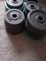 Bijna 100 kilo aan gewichten, Ophalen, Zo goed als nieuw, Dumbbell