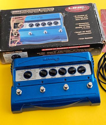 Line 6 MM4 Modulation Modeler beschikbaar voor biedingen