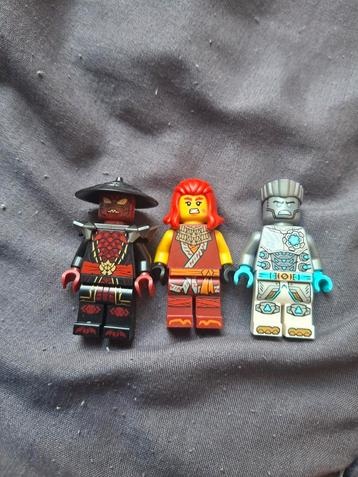 Lego Ninjago minifigure's 3 stuks (Ruilen) beschikbaar voor biedingen