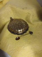 14268) mooi schaaltje schelp met lepeltje, Ophalen of Verzenden, Zo goed als nieuw