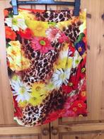 Kleurige bloemrok van Disenjo / Venducci - maat XL / maat 44, Overige kleuren, Verzenden, Maat 46/48 (XL) of groter, Zo goed als nieuw