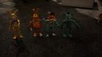 Five night at freddy dreadbear action figures, Ophalen of Verzenden