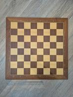 Groot houten schaakbord 50 x 50 cm, Hobby en Vrije tijd, Gezelschapsspellen | Bordspellen, Ophalen of Verzenden