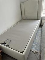 boxspring bed (istikbal) met opbergruimte 100x200 met matras, 100 cm, Gebruikt, Eenpersoons, Wit