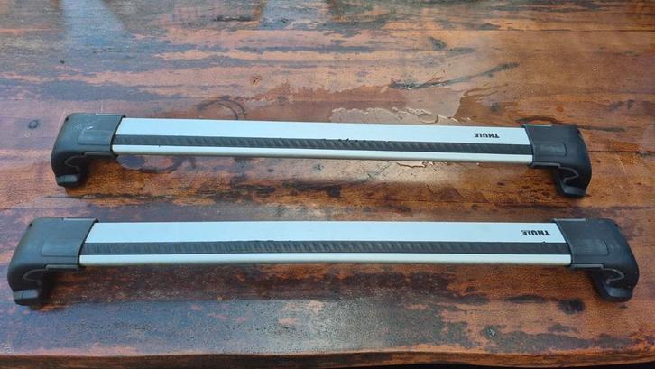 Thule Wingbar Edge 959x BMW vaste punten, Auto diversen, Dakdragers, Gebruikt, Ophalen
