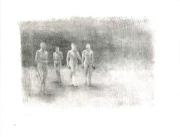Dijk, Geurt van - Zonder titel (Etching singed & numbered beschikbaar voor biedingen