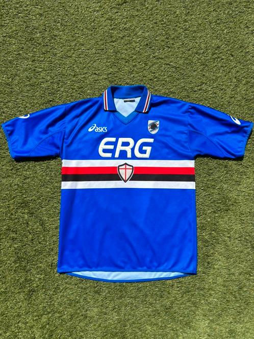 U.C. Sampdoria shirt 2003, Sport en Fitness, Voetbal, Zo goed als nieuw, Shirt, Maat L, Ophalen of Verzenden