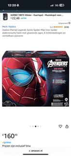 Spiderman masker met led, Kinderen en Baby's, Speelgoed | Actiefiguren, Ophalen of Verzenden, Nieuw