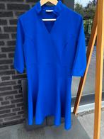 Kobaltblauwe jurk van Le Marais in maat M, Blauw, Ophalen of Verzenden, Knielengte, Gedragen