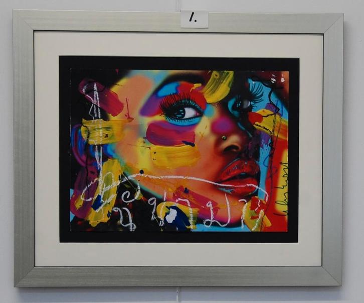 Peter Klashorst origineel. Nu 1, Antiek en Kunst, Kunst | Niet-Westerse kunst, Ophalen of Verzenden