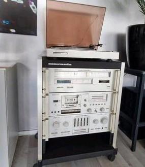 Vintage Marantz Hi-Fi set – compleet in rack, goede staat!, Audio, Tv en Foto, Cassettedecks, Enkel, Marantz, Ophalen