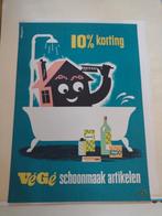 10% korting ..Végé schoonmaakartikelen.  Ad Werner, Verzamelen, Ophalen of Verzenden, Gebruikt, A1 t/m A3, Reclame