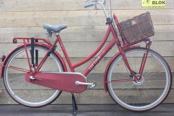 Cortina U4 dames transportfiets 3v True Red met garantie beschikbaar voor biedingen