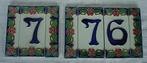 Huisnummer Tegels 5 7 7 6 9, Ophalen of Verzenden