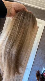 Jon renau wig topper blond erg mooi, Ophalen of Verzenden, Zo goed als nieuw, Pruik of Haarverlenging