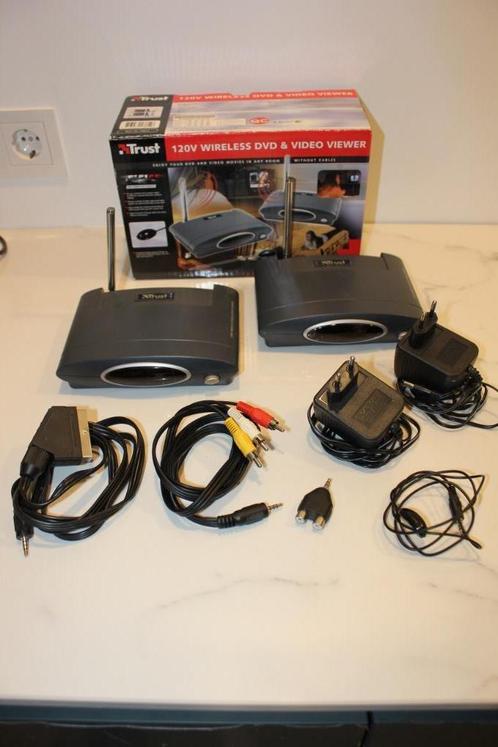 Trust 120V wireless DVD en video viewer, Audio, Tv en Foto, Professionele Audio-, Tv- en Video-apparatuur, Nieuw, Video, Ophalen of Verzenden
