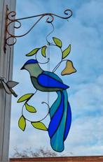 Tiffany glas in lood vogel, Ophalen of Verzenden