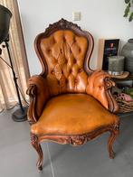 Antiek vrouwenstoeltje chesterfield, Lodewijk XV, Antiek en Kunst, Antiek | Meubels | Stoelen en Banken, Ophalen