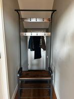 Kapstok met bankje, Huis en Inrichting, Woonaccessoires | Kapstokken, Ophalen, Zo goed als nieuw, Metaal, Wandkapstok