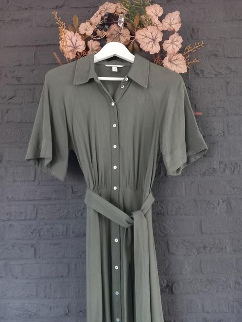 Echt mooi midi jurk groen H&M maat XS ook in de winkel, Kleding | Dames, Jurken, Zo goed als nieuw, Maat 34 (XS) of kleiner, Groen