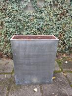 Zinken plantenbak, Overige materialen, Gebruikt, Minder dan 60 cm, Ophalen of Verzenden